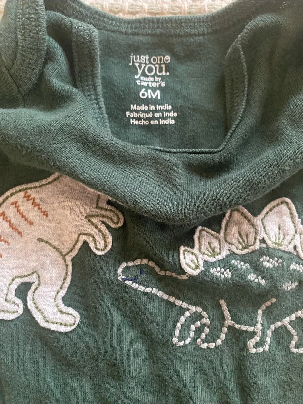 Set of 3 Carter’s 6 Month Baby Clothes